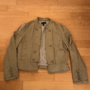 Club Monaco Khaki Beige Jacket (large)